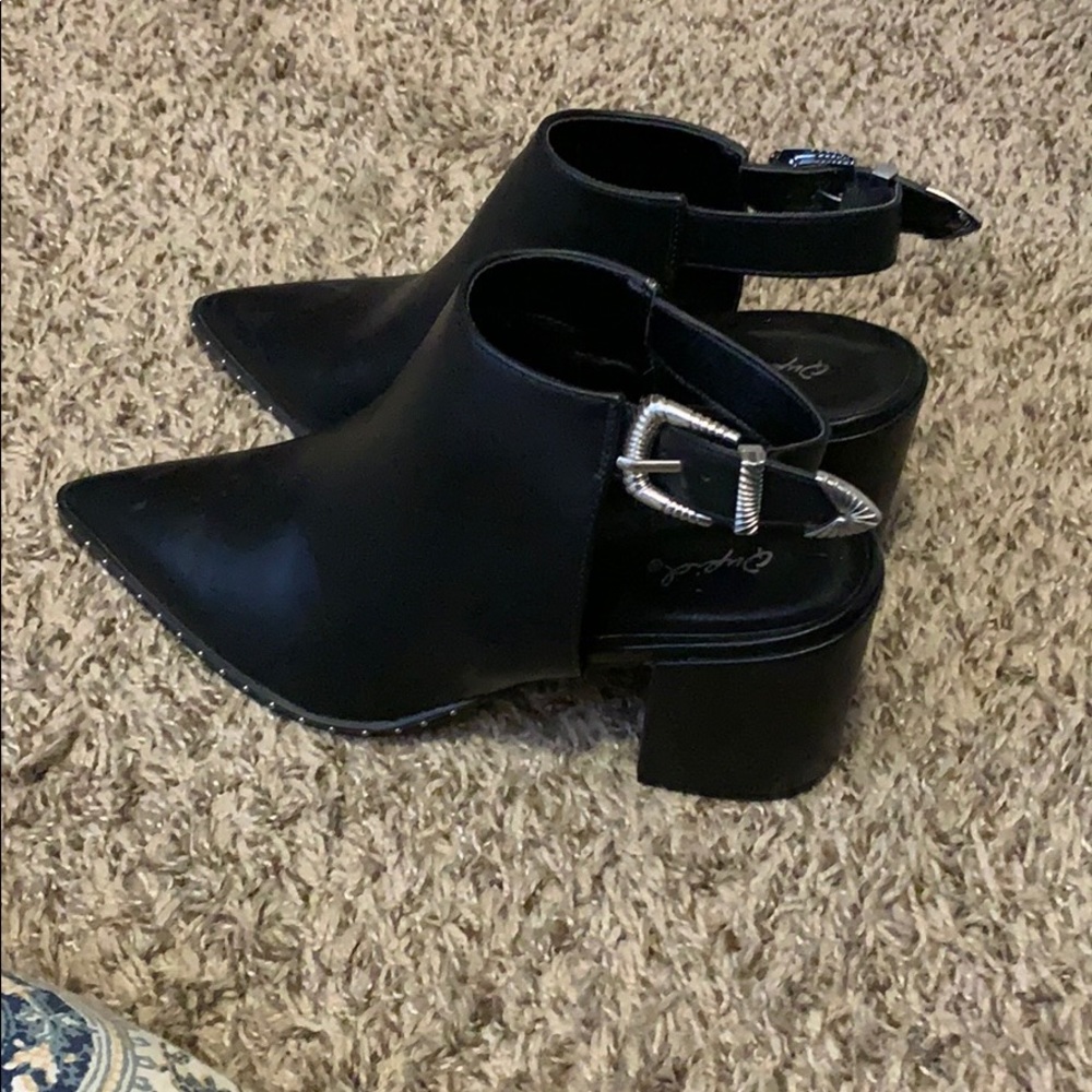 Black booties